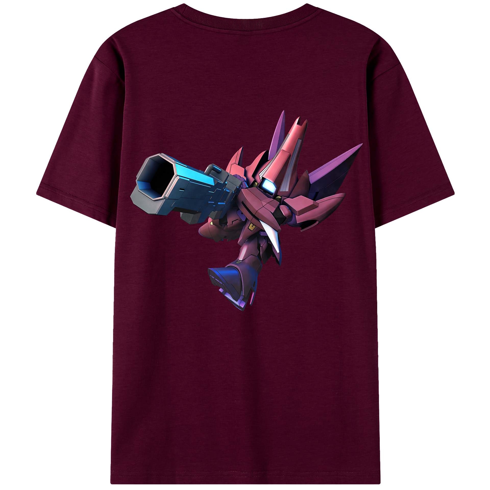 （画像用） 機動戦士ガンダム Mobile Suit Gundam レディース半袖Tシャツ(バックプリント)